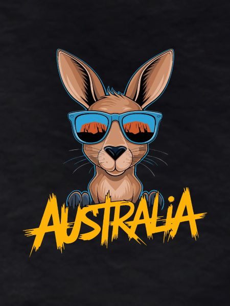 Cool Kangaroo with Sunglasses