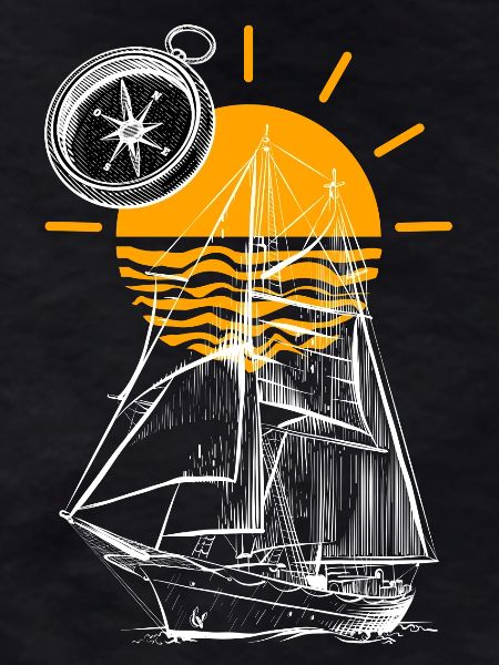 Sailing Ship Sunset