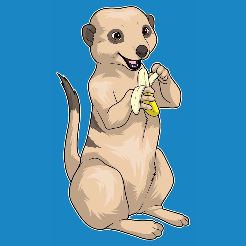 Suricate Banane