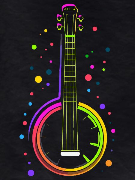 Banjo Cartoon Style