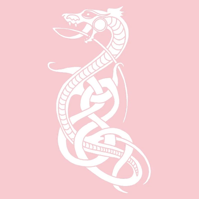 Serpent blanc infini