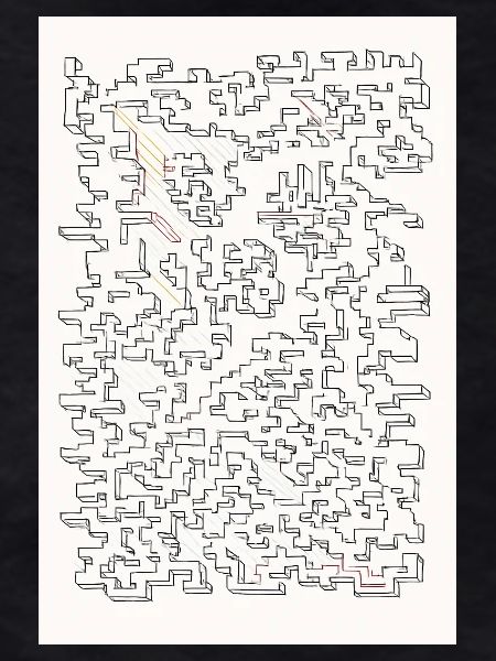 Labyrinthe rétro