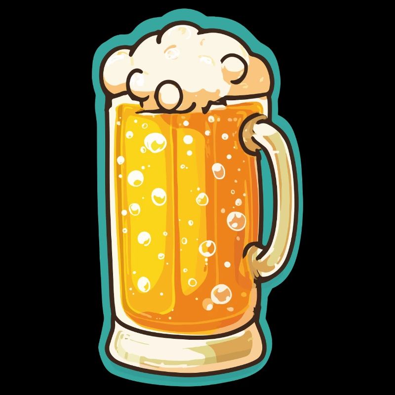 Bier Glas Bierkrug Symbol