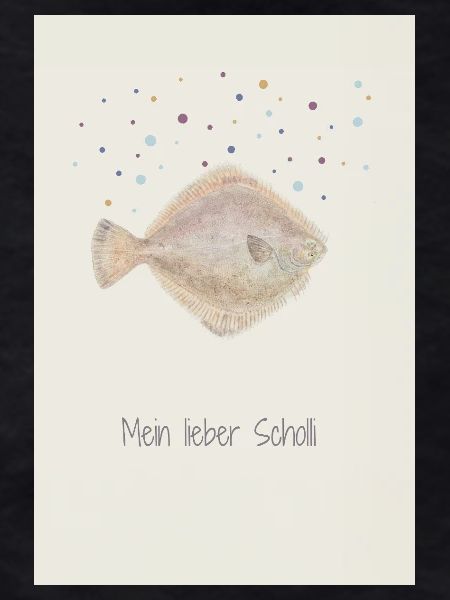 My dear Scholli fish design