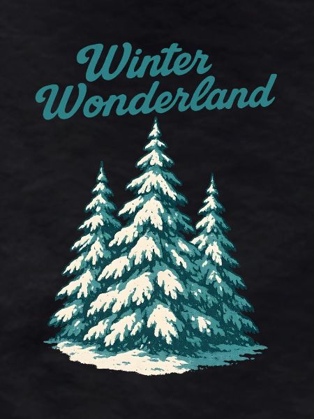 Winter Wonderland Fir Trees