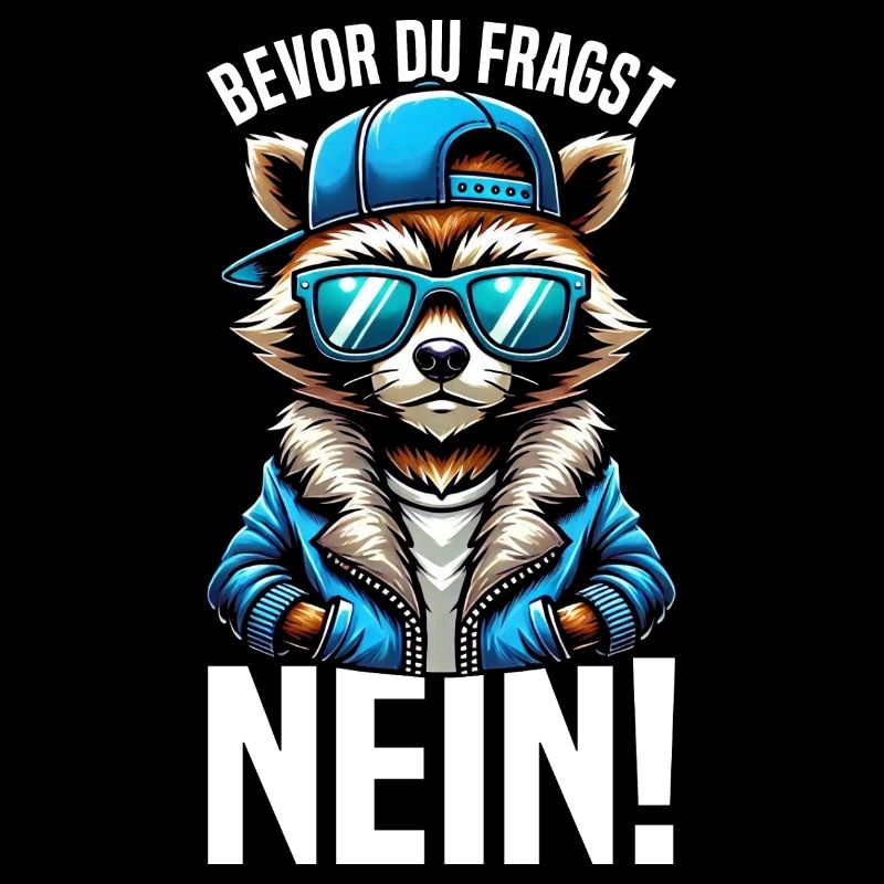 Bevor Du Fragst Nein Waschbär Schlechte Laune
