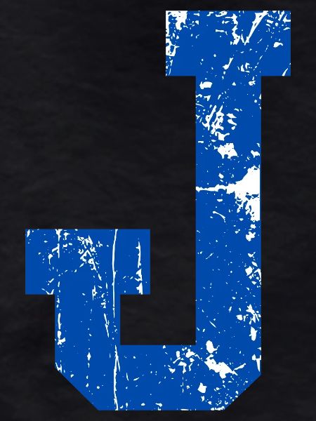 Retro Sport J Letter