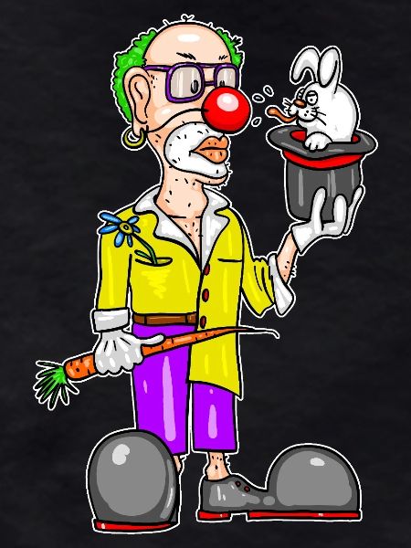 Clown & Rabbit – Funny Magic Cartoon
