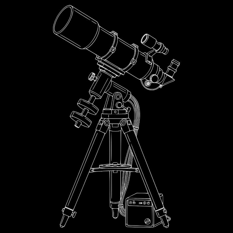 Refractor Telescope Astrophotography