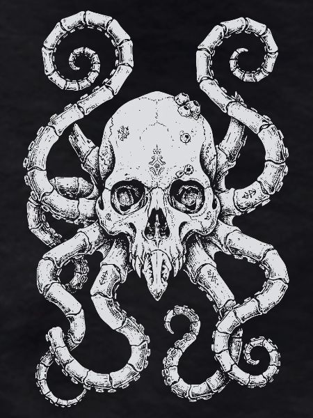 Kraken Skull Tide
