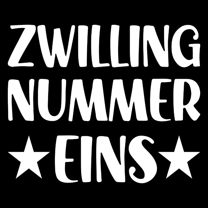 Zwilling Nummer eins Zwillinge
