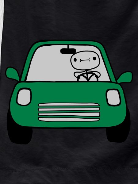 Driver Comic Car