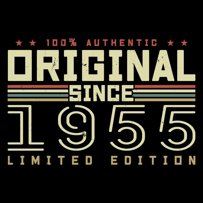 Original 1955 Geburtstagsgeschenk 1955 Retro 1955