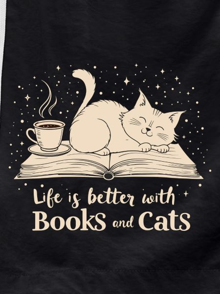 BOOKS AND CATS