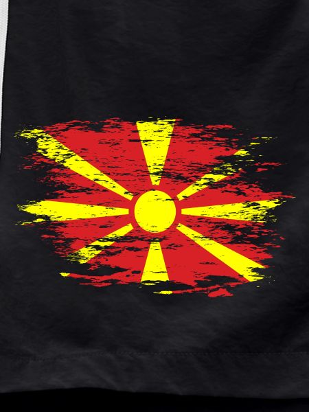 Mazedonien Flagge used