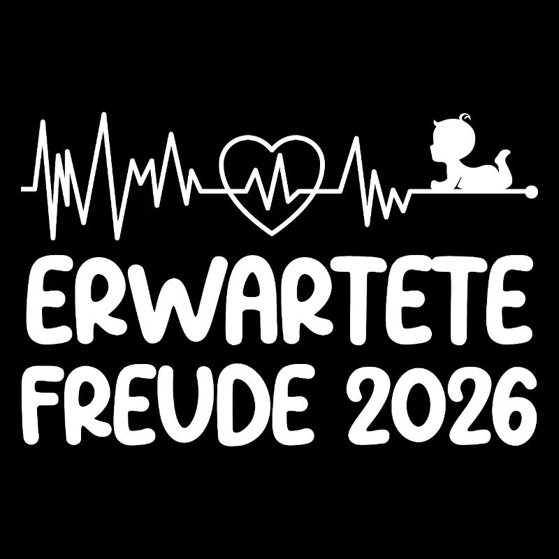 Future maman JOIE ATTENDUE 2026 Drôle