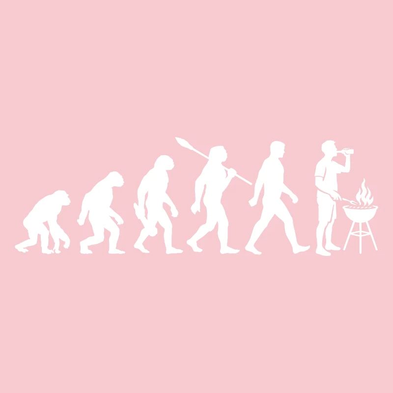 Evolution - Grilling - Grillmeister - Drinking beer