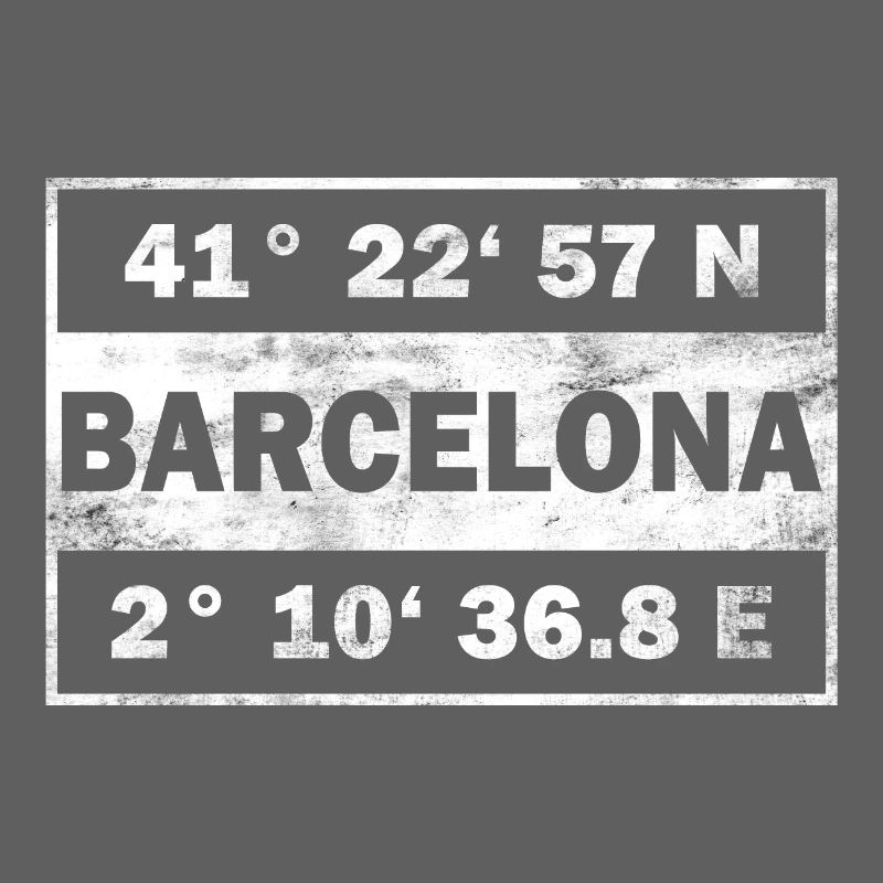 Barcelona Coordinates Spain Capital