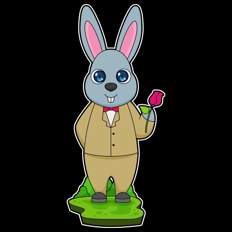 Rabbit Groom Suit Wedding