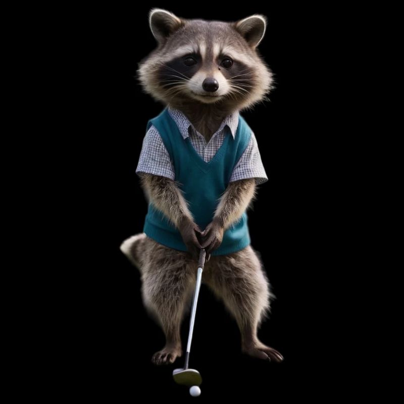 Sport-Waschbär