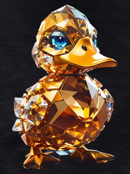 Canard de cristal