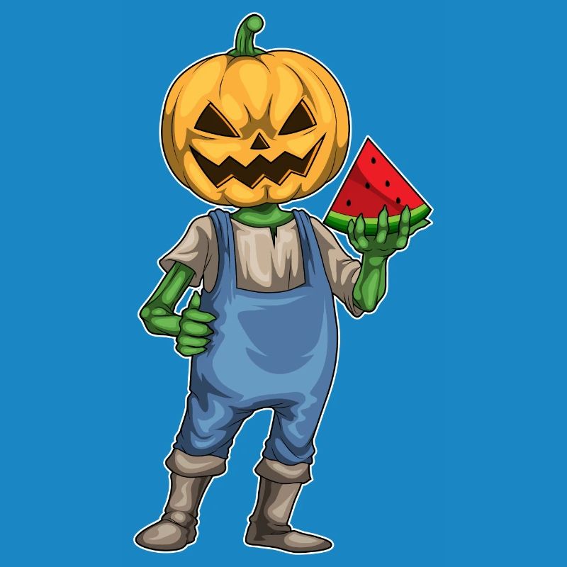 Pastèque d’Halloween Jack O’Lantern