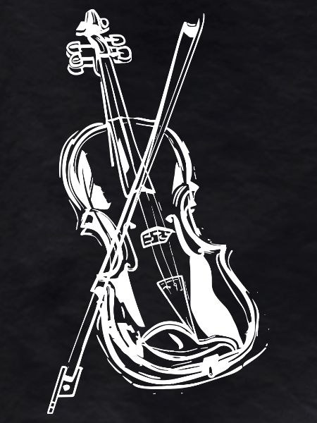 Violin Drawing