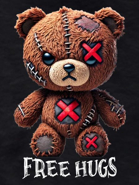 Free Hugs Teddy Bear