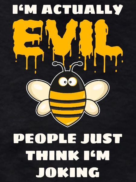 Funny Evil Bee