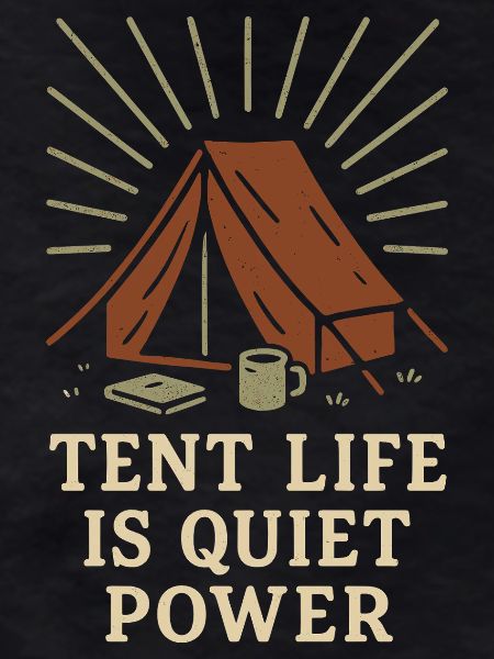 Solo Camping Introverted Camper Quiet