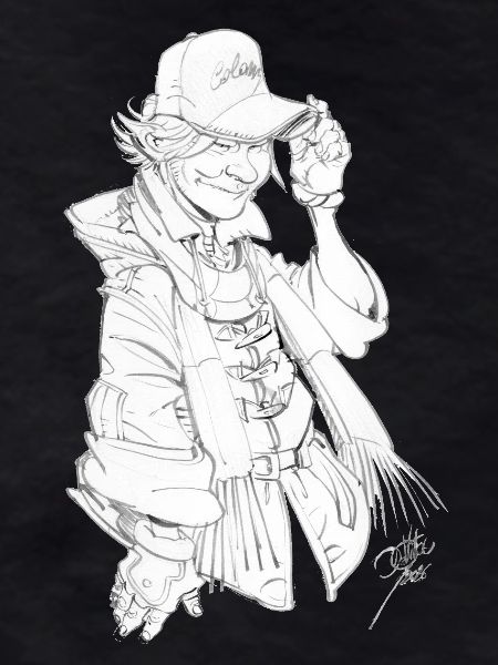 Urban Cowboy Sketch