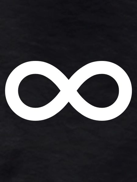 Unendlichkeitszeichen – Minimalistisches Infinity 
