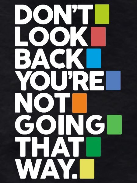 Don't look back (dark)