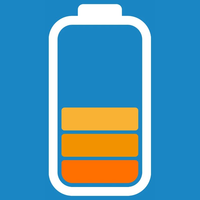 HALF BATTERY - White
