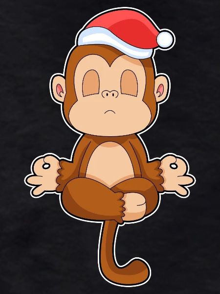 Monkey Christmas Meditation