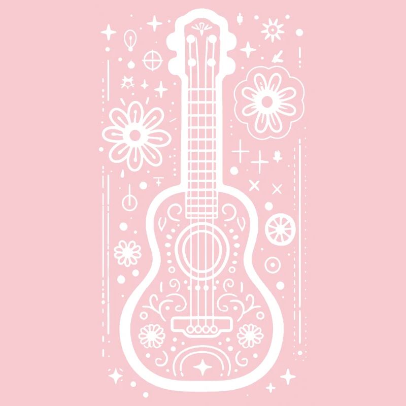 Ukulele Drawing
