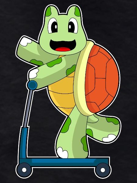 Turtle scooter