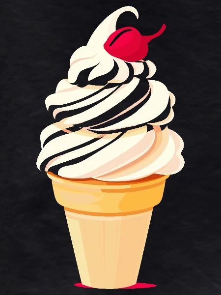 Eiscreme Tüte Grafik