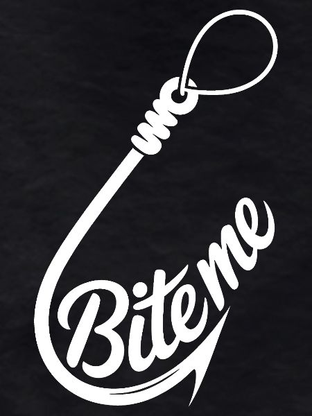 Bite Me Hook Graphic Tee