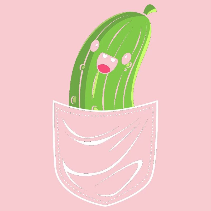 Cornichon concombre et concombre