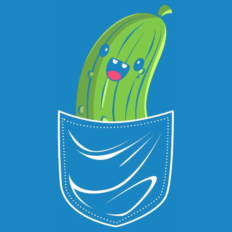 Cornichon concombre et concombre