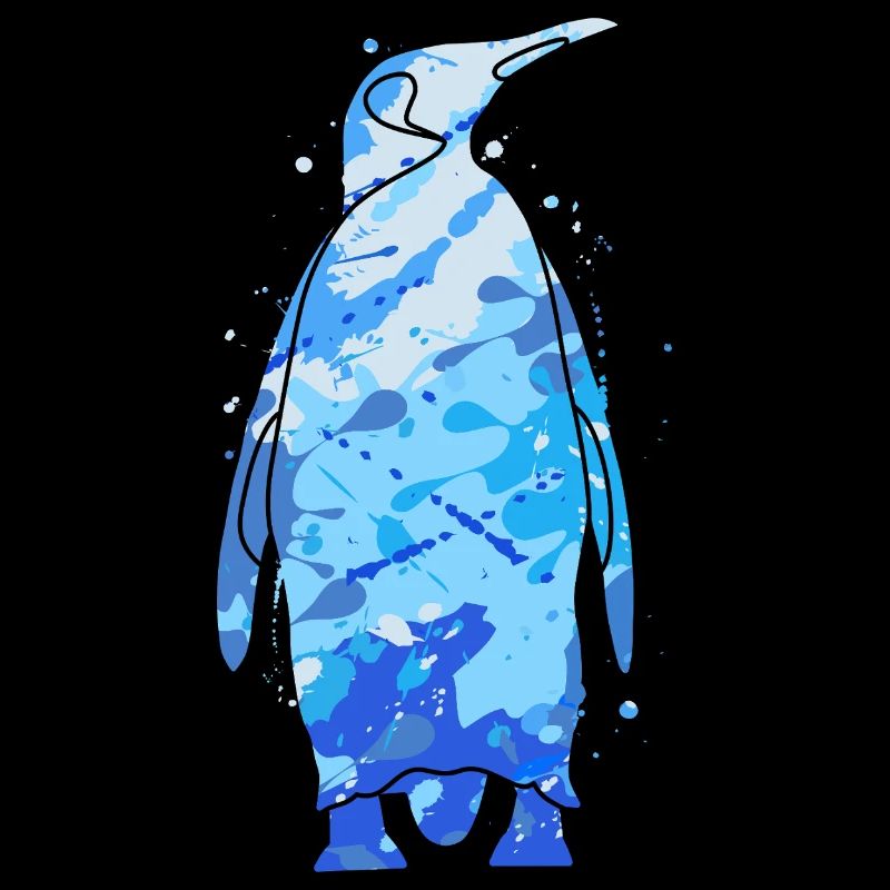 Pinguine bunt Jungen Herren Kinder Pinguin
