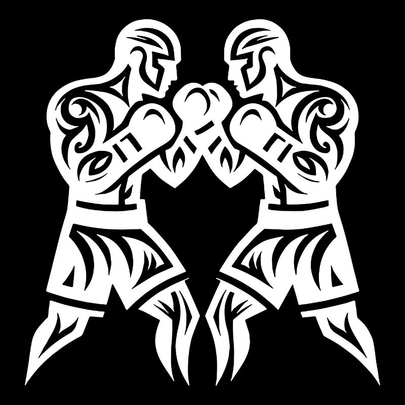 Fist Boxer Tattoo Fighter Sparring Style