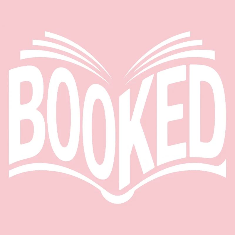 Booked - Cool Book Lover Design