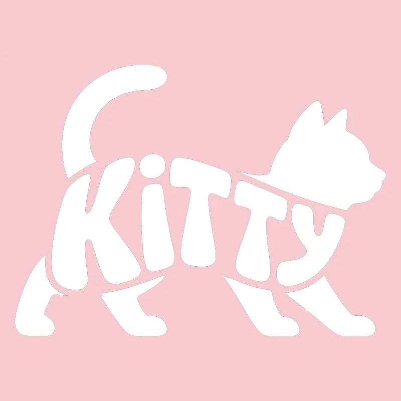 Kitty - Conception de chat de compagnie mignon