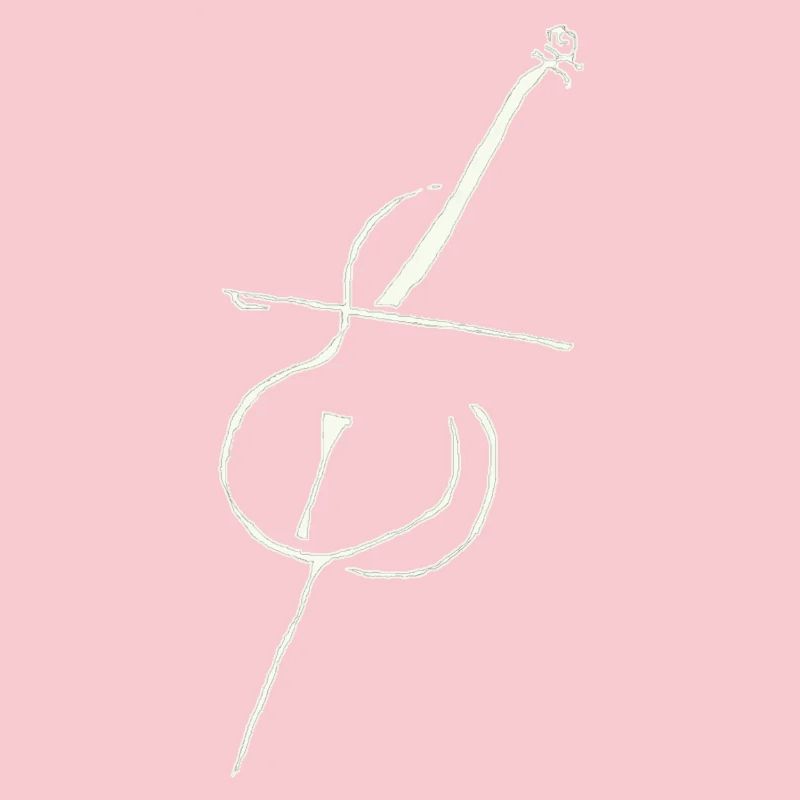 Violoncelle blanc pur
