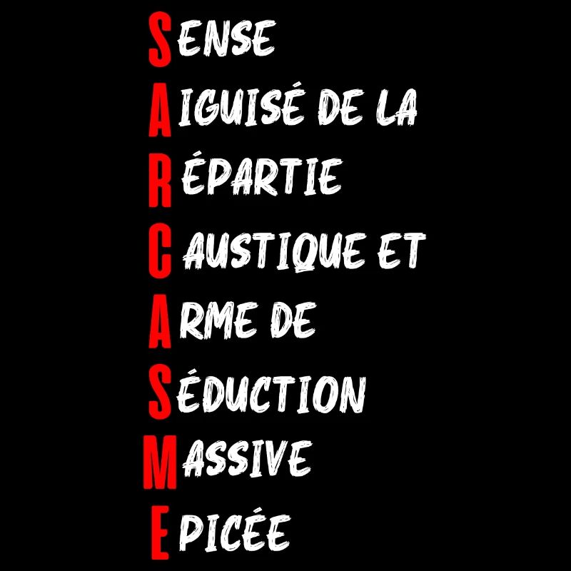 SARCASME définition /Humour noir