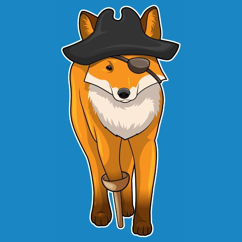 Fox Pirate Eye Patch