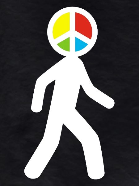 Man of Peace (white)