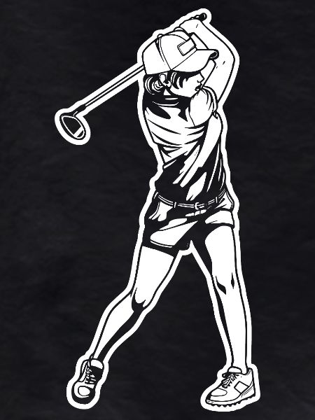 Golfer Sketch
